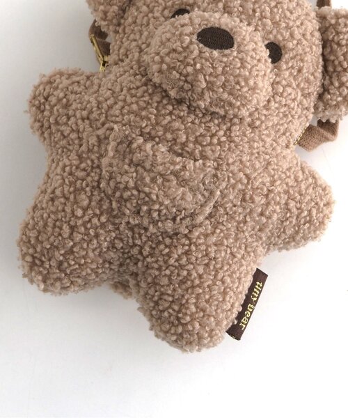 apres les cours(アプレレクール)の「tiny bear ふわふわポシェット(ショルダーバッグ・キッズ・ベージュ・FREE)」の12枚目の写真