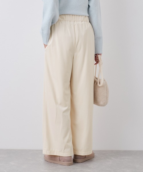 ROPE' PICNIC（ロペピクニック）の「ベロアコーデュロイイージーワイドパンツ（その他パンツ・レディース・ダークブラウン/チャコールグレー/オフホワイト・36/38/40）」の13枚目の写真