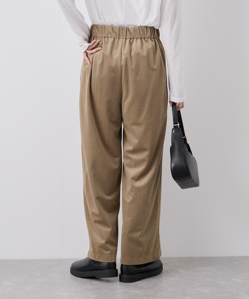 ROPE' PICNIC（ロペピクニック）の「ベロアコーデュロイイージーワイドパンツ（その他パンツ・レディース・ダークブラウン/チャコールグレー/オフホワイト・36/38/40）」の19枚目の写真