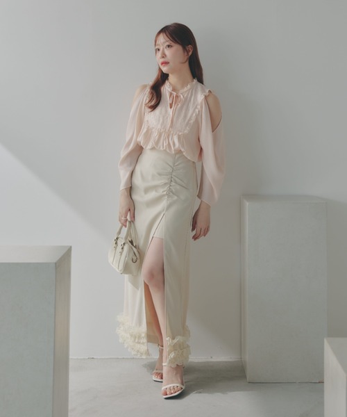 【完売品】ECRELフリルヘムスリットスカパン 完売品】ECRELフリルヘムスリットスカパン - メルカリ