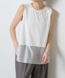 COLLAGE GALLARDAGALANTE | C′NOTE/バックシアータンクトップ(Tシャツ/カットソー)