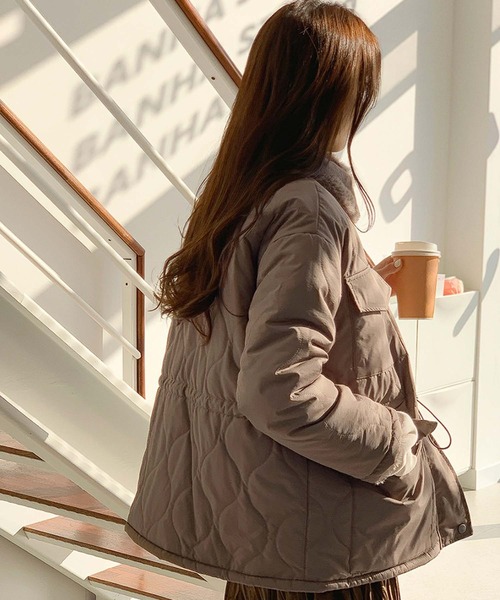 Doula Doula（ドゥーラドゥーラ）の「裏ボアキルティングドロスト