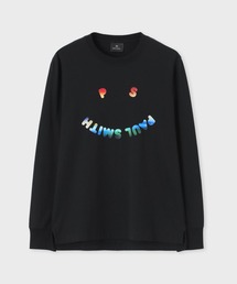 PS Paul Smith | "Happy Gradation"長袖Tシャツ / 152570 828R(Tシャツ/カットソー)