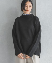 ラメオフタートルニットプルオーバー