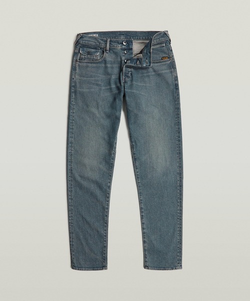 G-STAR(ジースター)の「MORRY FWD REGULAR TAPERED JEANS/ヴィンテージライクレギュラーテーパードジーンズ(デニムパンツ・メンズ・ダークインディゴブルー・28/30/30/30/32/30/34/30)」の6枚目の写真