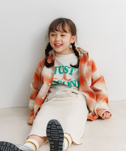 BAYFLOW（ベイフロー）の「[肌ざわり抜群!]ヴィンテージライクアソートシャツ(KIDS)（シャツ/ブラウス・キッズ・その他/ブルー/レッド・110cm/130cm/140cm/150cm/120cm）」の14枚目の写真