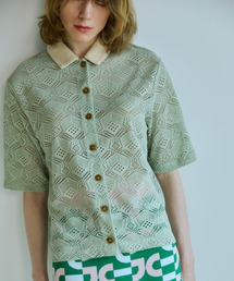 OPULENCE（オーピュレンス）の「Summer Lace ボタンシャツ（シャツ/ブラウス）」