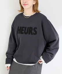 《追加》ラメサガラ刺繍ロングスリーブ裏毛スウェット