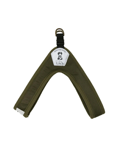 POST GENERAL(ポストジェネラル)の「ドッグスフォーピース / DOGS FOR PEACE トリエント防蚊加工イージーハーネス(リード/ハーネス/首輪・レディース・カーキ/ライトグレー・L)」の8枚目の写真
