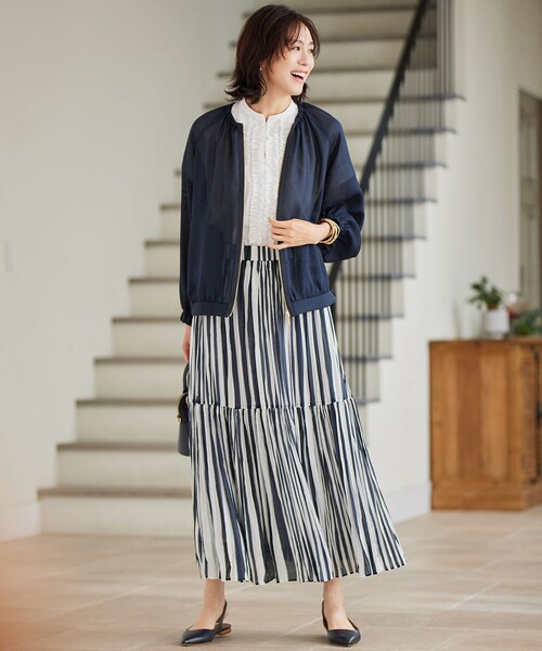 メッシュ ブルゾン