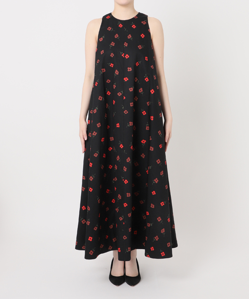 Spick & Span（スピックアンドスパン）の「Higuchi *S フラワープリントワンピース（ワンピース・レディース・マルチ・36/38）」の8枚目の写真