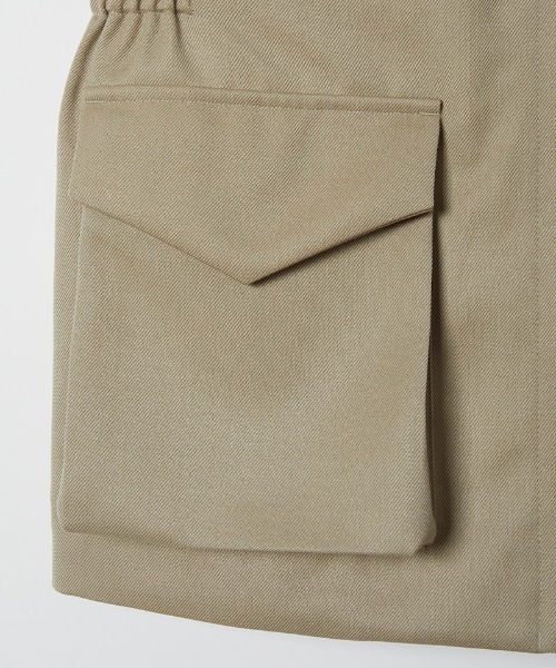 leinwande（ラインヴァンド）の「Work Pocket Vest / ワークポケットベスト（ベスト・レディース・ネイビー/ベージュ・ONE SIZE）」の8枚目の写真