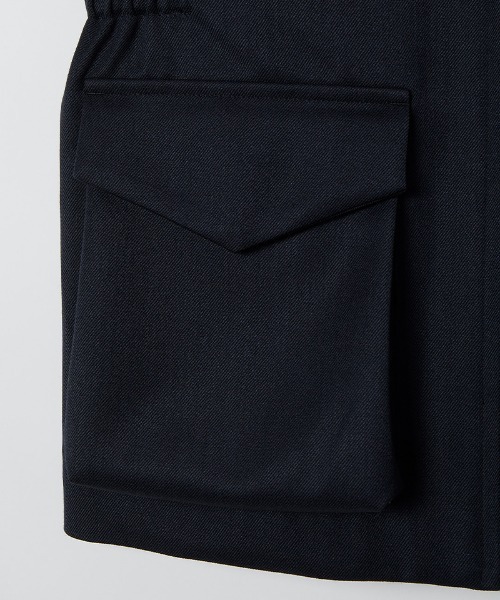 leinwande（ラインヴァンド）の「Work Pocket Vest / ワークポケットベスト（ベスト・レディース・ネイビー/ベージュ・ONE SIZE）」の16枚目の写真