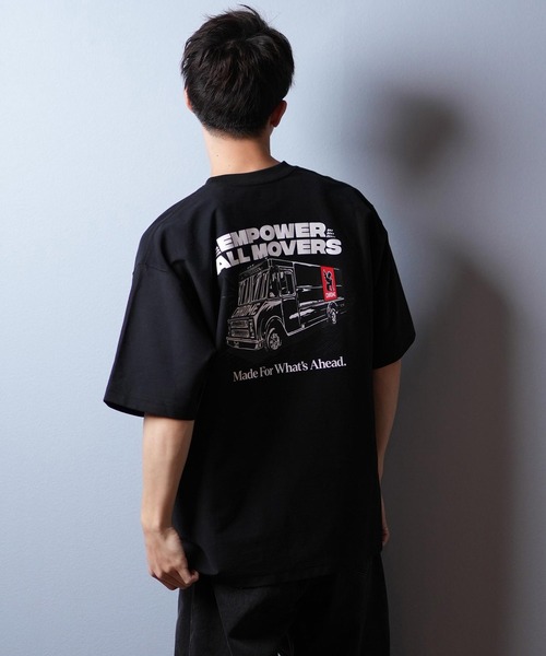 CHROME/クローム オーバーサイズ/バックプリントTシャツ JP263