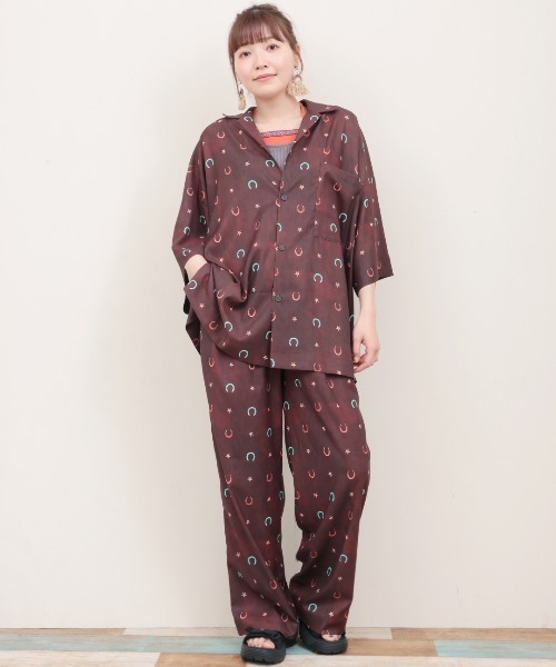 チチカカ（チチカカ）の「アソートストレートパンツ【ユニセックス】（その他パンツ・メンズ・レッド/ブラック/チャコールグレー・FREE）」の6枚目の写真