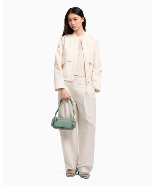 アルマーニエクスチェンジ 白 袖なし ダウン xs ARMANI EXCHANGE（アルマーニエクスチェンジ）の「【A|X