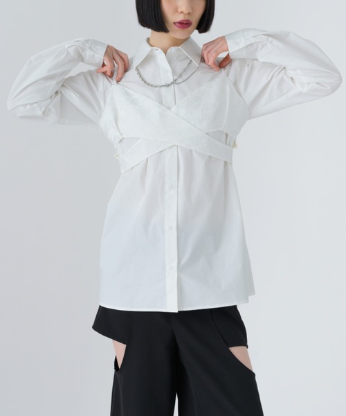 LOEFF ジャガードビスチェ axes femme｜ボーン入りジャカードビスチェ | Rakuten Fashion