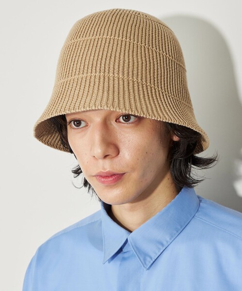 CITEN（シテン）の「＜CITEN＞ラインベルハット（ハット・レディース・ブラック/ベージュ・FREE）」の5枚目の写真