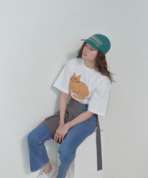 THEATRE PRODUCTS - シアタープロダクツ Tシャツ 新品未使用 THEATRE PRODUCTS ｜ Shiomi Wadaコラボ】プリントTシャツ