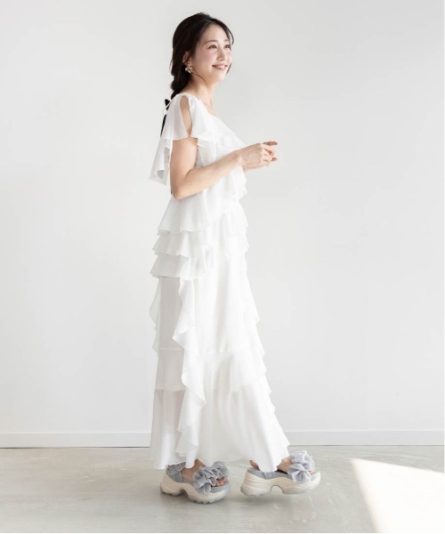 ボリュームフリルスポーツサンダル　M RANDA｜ボリュームフリルスポーツサンダル | Rakuten Fashion