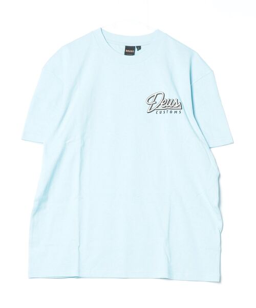 DEUS EX MACHINA（デウスエクスマキナ）の「【DEUS】Conduit Tee コンジットティー（Tシャツ/カットソー・メンズ・スカイブルー/ホワイト・X-LARGE/LARGE/MEDIUM）」の8枚目の写真