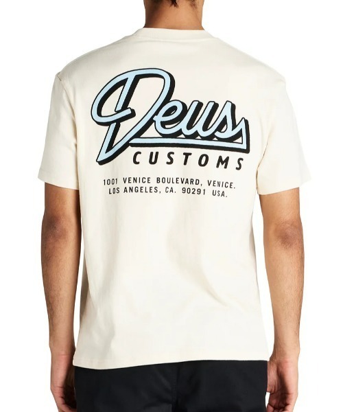 DEUS EX MACHINA（デウスエクスマキナ）の「【DEUS】Conduit Tee コンジットティー（Tシャツ/カットソー・メンズ・スカイブルー/ホワイト・X-LARGE/LARGE/MEDIUM）」の14枚目の写真