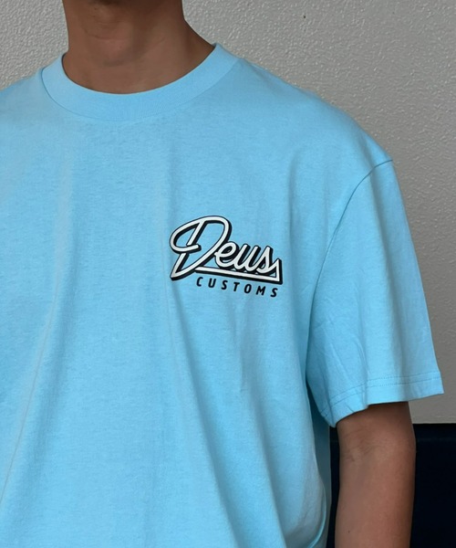 DEUS EX MACHINA（デウスエクスマキナ）の「【DEUS】Conduit Tee コンジットティー（Tシャツ/カットソー・メンズ・スカイブルー/ホワイト・X-LARGE/LARGE/MEDIUM）」の13枚目の写真