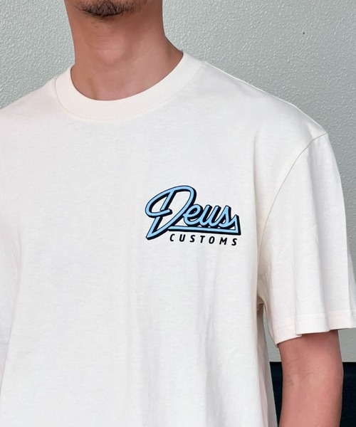 DEUS EX MACHINA（デウスエクスマキナ）の「【DEUS】Conduit Tee コンジットティー（Tシャツ/カットソー・メンズ・スカイブルー/ホワイト・X-LARGE/LARGE/MEDIUM）」の12枚目の写真