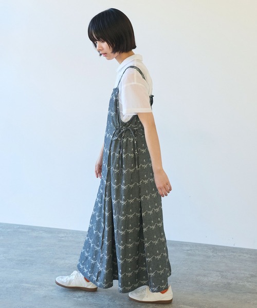 bulle de savon（ビュルデサボン）の「○デニム調 hana ジャカード