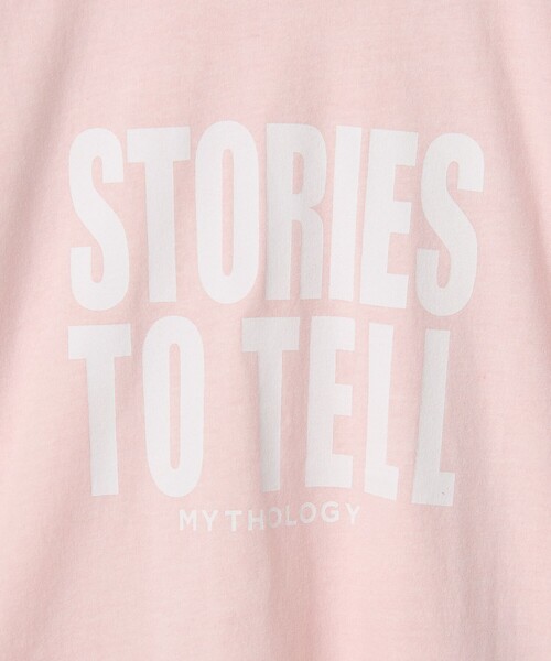coen(コーエン)の「ピグメントロゴアソートコンパクトTシャツ(Tシャツ/カットソー・レディース・オフホワイト/ライトピンク/ダークグレー/ベージュ・M/L)」の6枚目の写真