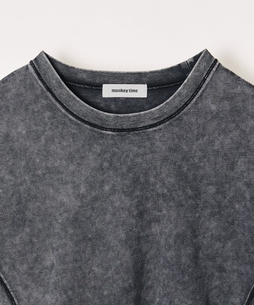 MONKEY TIME（モンキータイム）の「シーム コンパクト Tシャツ（Tシャツ/カットソー・メンズ・ライトピンク/ダークグレー・S/L/M）」の4枚目の写真