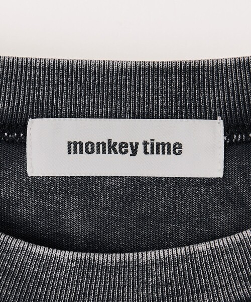 MONKEY TIME（モンキータイム）の「シーム コンパクト Tシャツ（Tシャツ/カットソー・メンズ・ライトピンク/ダークグレー・S/L/M）」の8枚目の写真