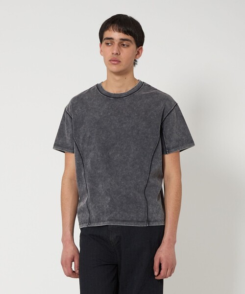 MONKEY TIME（モンキータイム）の「シーム コンパクト Tシャツ（Tシャツ/カットソー・メンズ・ライトピンク/ダークグレー・S/L/M）」の14枚目の写真