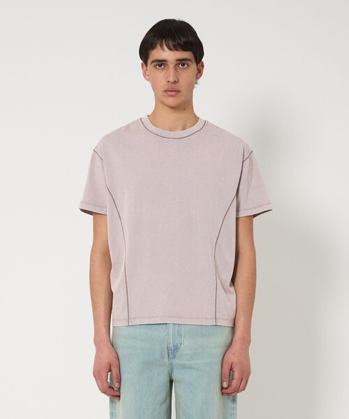 MONKEY TIME（モンキータイム）の「シーム コンパクト Tシャツ（Tシャツ/カットソー・メンズ・ライトピンク/ダークグレー・S/L/M）」の19枚目の写真