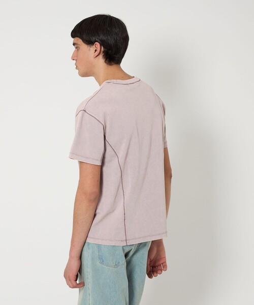 MONKEY TIME（モンキータイム）の「シーム コンパクト Tシャツ（Tシャツ/カットソー・メンズ・ライトピンク/ダークグレー・S/L/M）」の21枚目の写真