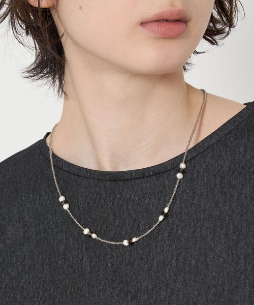 les bonbon(ルボンボン)の「<les bonbon>HAZE DOT チョーカー(チョーカー・レディース・ブラウン・FREE)」の2枚目の写真