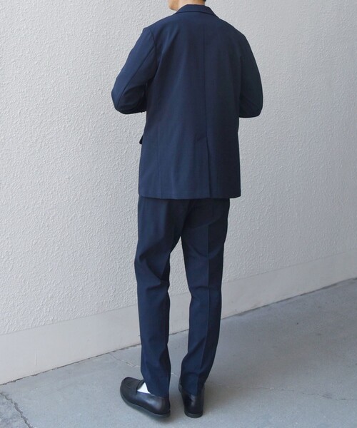 SHIPS any（シップス エニィ）の「SHIPS any:〈通気性/遮熱〉CALCULO サマー トロピカル セットアップ ジャケット & イージーパンツ◇（セットアップ・メンズ・ネイビー/チャコールグレー/ブラック・SMALL/MEDIUM/LARGE/X-LARGE）」の21枚目の写真