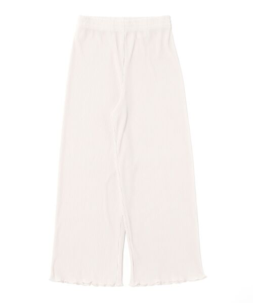 SOFFITTO（ソフィット）の「アソートエステルスムースプリーツパンツ(取り扱い店舗限定)（その他パンツ・レディース・ネイビー/ブラック系その他/ブラック系その他2/アイボリー/ブラック・FREE）」の2枚目の写真