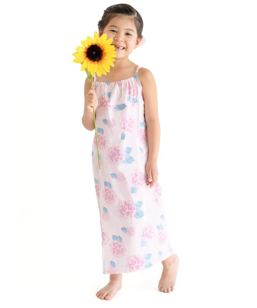 SKAPE（エスケープ）の「ｶﾞｰﾙｽﾞ2wayﾕｶﾀ（浴衣・キッズ・ブルー/ネイビー/ホワイト/ピンク・120cm/130cm/140cm/150cm）」の9枚目の写真