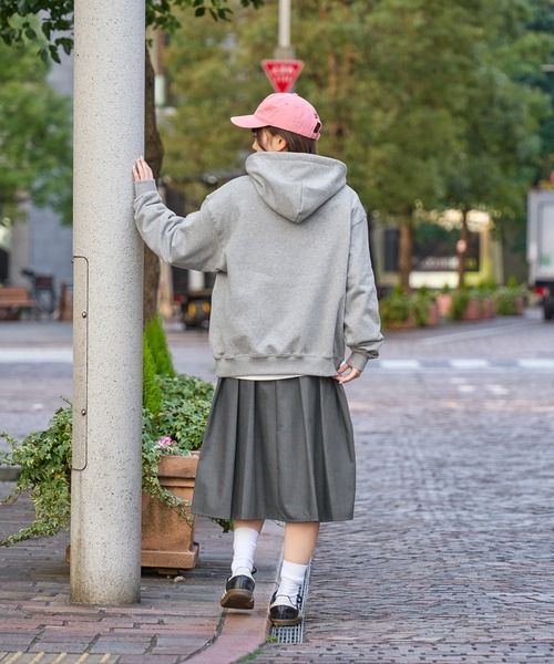 kutir（クティール）の「【kutir men × Teddy Bear】 ダブルジップショートパーカー（パーカー・メンズ・ネイビー/ブラック/杢グレー/レッド・LARGE/MEDIUM）」の8枚目の写真