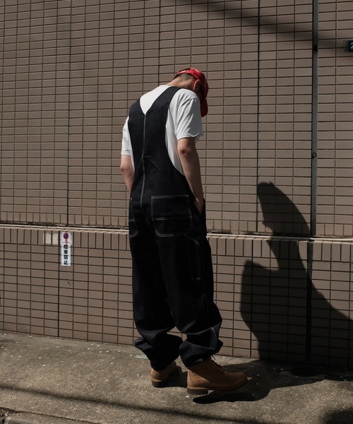 PENNEYS(ぺニーズ)の「PENNEY'S ぺニーズ / 10oz DENIM 50S OVERALL RIGID(サロペット/オーバーオール・メンズ・ブルー・LARGE/MEDIUM)」の4枚目の写真