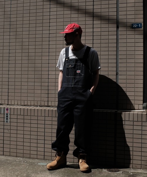 PENNEYS(ぺニーズ)の「PENNEY'S ぺニーズ / 10oz DENIM 50S OVERALL RIGID(サロペット/オーバーオール・メンズ・ブルー・LARGE/MEDIUM)」の6枚目の写真