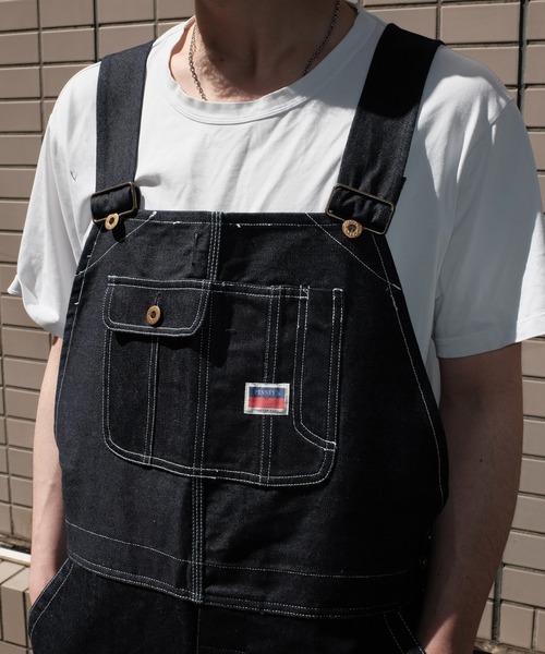 PENNEYS(ぺニーズ)の「PENNEY'S ぺニーズ / 10oz DENIM 50S OVERALL RIGID(サロペット/オーバーオール・メンズ・ブルー・LARGE/MEDIUM)」の12枚目の写真