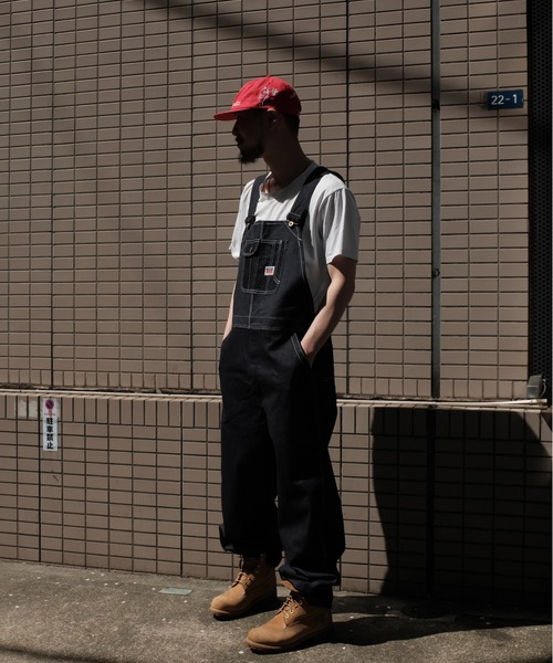 PENNEYS(ぺニーズ)の「PENNEY'S ぺニーズ / 10oz DENIM 50S OVERALL RIGID(サロペット/オーバーオール・メンズ・ブルー・LARGE/MEDIUM)」の2枚目の写真