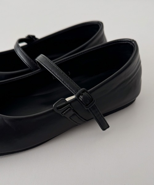 CANAL JEAN（キャナルジーン）の「El mar　メリージェーン（パンプス・レディース・ブラック・23.5/24/24.5）」の2枚目の写真