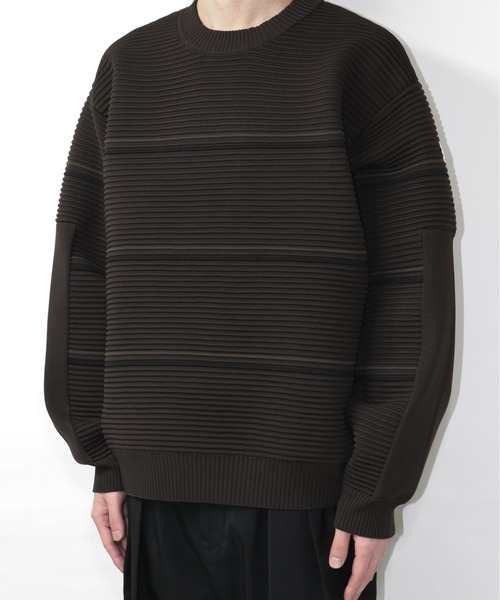elephant TRIBAL fabrics(エレファントトライバルファブリックス)の「elephant TRIBAL fabrics Modern Command Knit(ニット/セーター・メンズ・ブラック/ネイビー/ブラウン・FREE)」の7枚目の写真