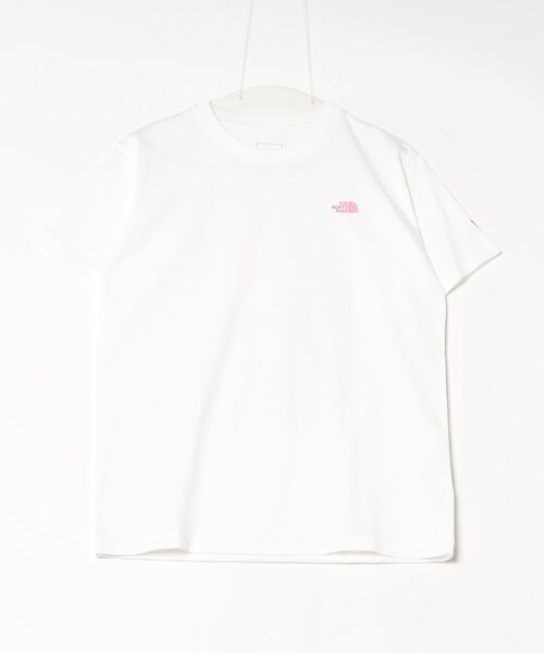 THE NORTH FACE(ザノースフェイス)の「ザ ノース フェイス THE NORTH FACE S/S TNF Monkey Magic Tee_ショートスリーブTNFモンキーマジックティー(Tシャツ/カットソー・レディース・ホワイト/ブラック/グレー・S/XL/M/L)」の1枚目の写真