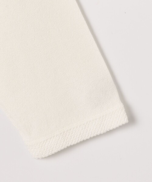 NOLLEY'S LIGHT（ノーリーズライト）の「和紙混ベーシックカーディガン（カーディガン/ボレロ・レディース・オフホワイト/ネイビー・38）」の13枚目の写真