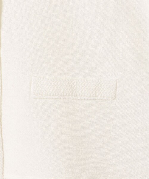 NOLLEY'S LIGHT（ノーリーズライト）の「和紙混ベーシックカーディガン（カーディガン/ボレロ・レディース・オフホワイト/ネイビー・38）」の15枚目の写真