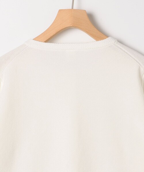 NOLLEY'S LIGHT（ノーリーズライト）の「和紙混ベーシックカーディガン（カーディガン/ボレロ・レディース・オフホワイト/ネイビー・38）」の18枚目の写真